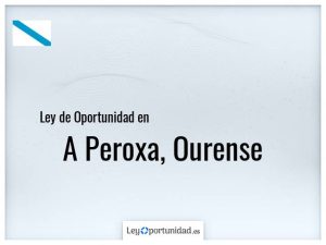 Ley oportunidad  A Peroxa