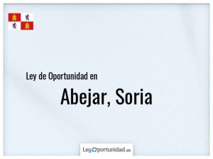 Ley oportunidad  Abejar