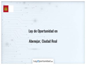 Ley oportunidad  Abenojar