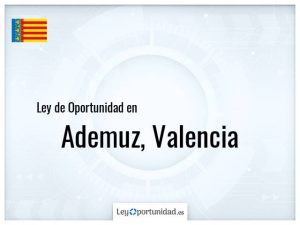 Ley oportunidad  Ademuz