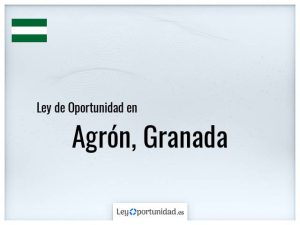 Ley oportunidad  Agrón