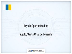 Ley oportunidad  Agulo