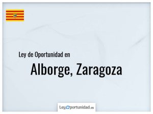 Ley oportunidad  Alborge