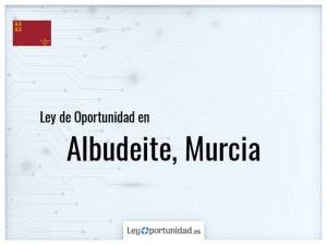 Ley oportunidad  Albudeite