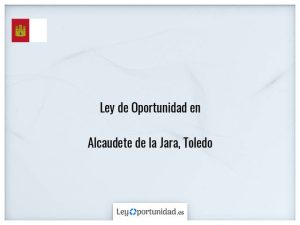 Ley oportunidad  Alcaudete de la Jara