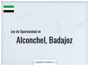 Ley oportunidad  Alconchel