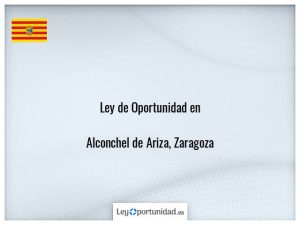 Ley oportunidad  Alconchel de Ariza