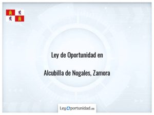 Ley oportunidad  Alcubilla de Nogales