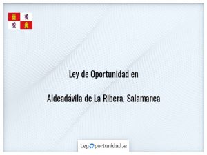 Ley oportunidad  Aldeadávila de La Ribera