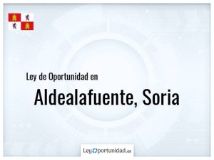 Ley oportunidad  Aldealafuente