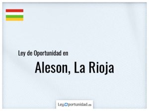 Ley oportunidad  Aleson