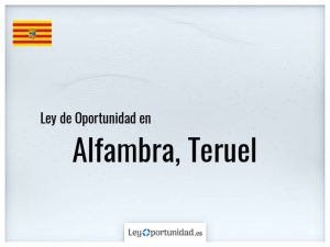 Ley oportunidad  Alfambra