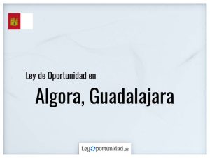 Ley oportunidad  Algora