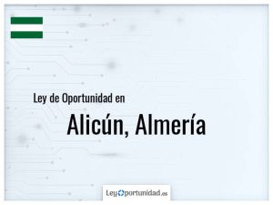 Ley oportunidad  Alicún