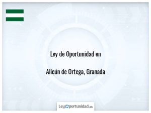 Ley oportunidad  Alicún de Ortega