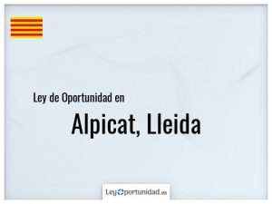 Ley oportunidad  Alpicat