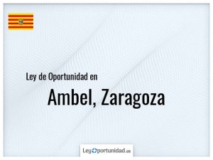 Ley oportunidad  Ambel