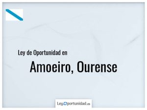 Ley oportunidad  Amoeiro