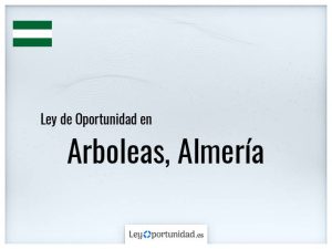 Ley oportunidad  Arboleas