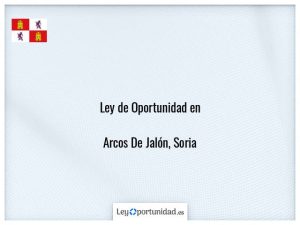 Ley oportunidad  Arcos De Jalón