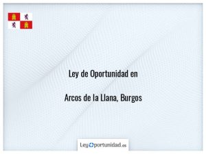 Ley oportunidad  Arcos de la Llana