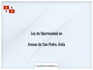 Ley oportunidad  Arenas de San Pedro