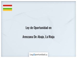 Ley oportunidad  Arenzana De Abajo