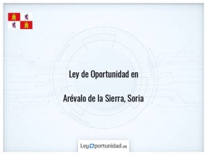 Ley oportunidad  Arévalo de la Sierra