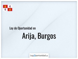 Ley oportunidad  Arija