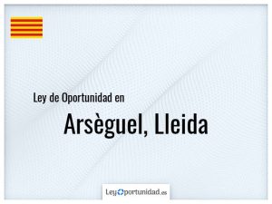 Ley oportunidad  Arsèguel