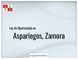 Ley oportunidad  Aspariegos