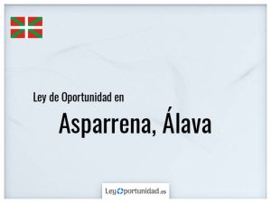 Ley oportunidad  Asparrena