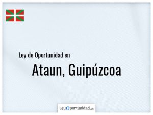 Ley oportunidad  Ataun