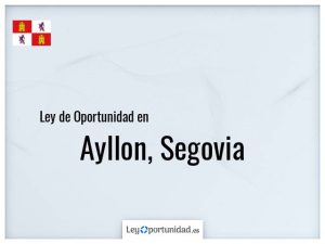 Ley oportunidad  Ayllon