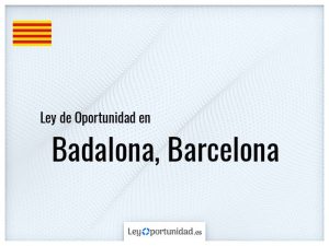 Ley oportunidad  Badalona