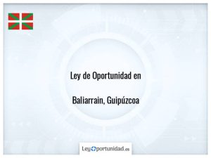 Ley oportunidad  Baliarrain