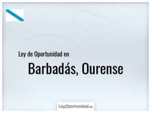 Ley oportunidad  Barbadás