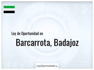 Ley oportunidad  Barcarrota