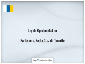 Ley oportunidad  Barlovento