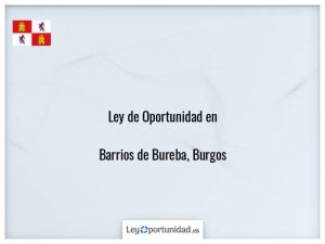 Ley oportunidad  Barrios de Bureba
