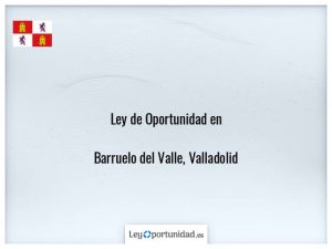 Ley oportunidad  Barruelo del Valle