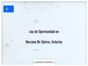 Ley oportunidad  Barzana De Quiros