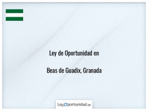 Ley oportunidad  Beas de Guadix