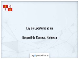 Ley oportunidad  Becerril de Campos