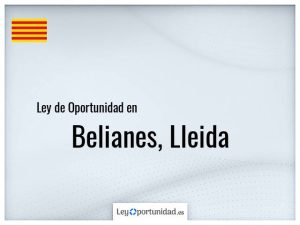 Ley oportunidad  Belianes