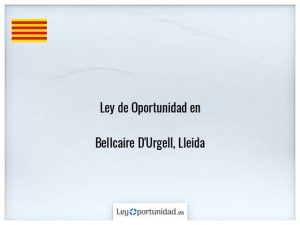 Ley oportunidad  Bellcaire D'Urgell