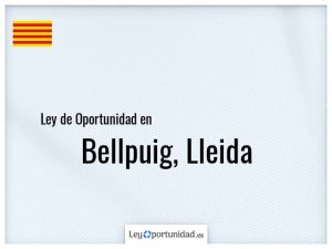 Ley oportunidad  Bellpuig