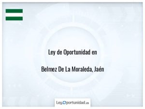 Ley oportunidad  Belmez De La Moraleda