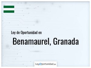 Ley oportunidad  Benamaurel