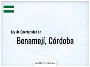 Ley oportunidad  Benamejí